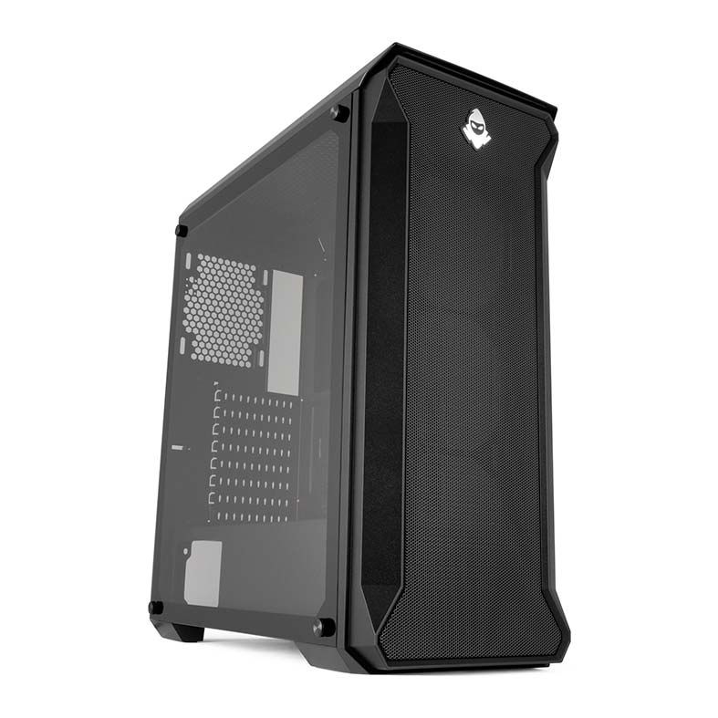 Gabinete Gamer Mancer Anubis Lateral Vidro Preto 1 804477