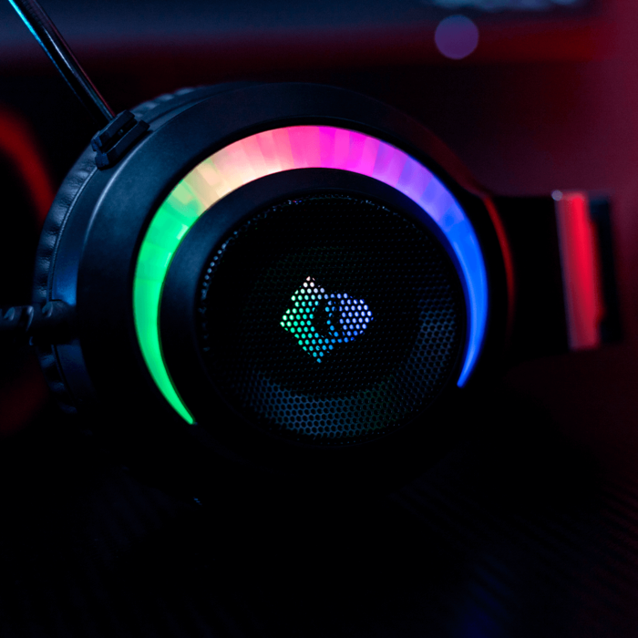 Headset Gamer Mancer Twilight Rainbow Mancer