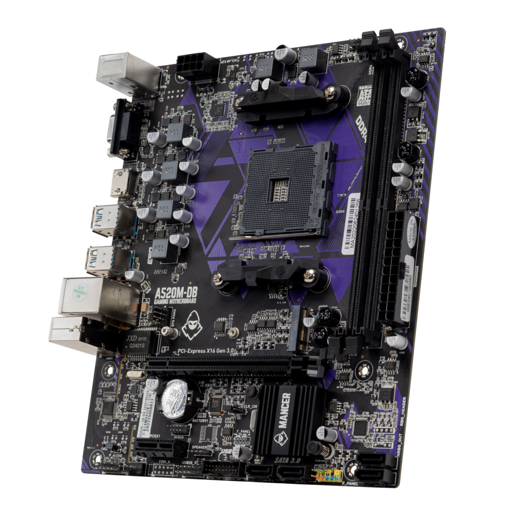 Placa Mae Mancer A520M-DB, DDR4, Socket AM4, M-ATX, Chipset AMD A520 2 MCR-A520M-DB (2)