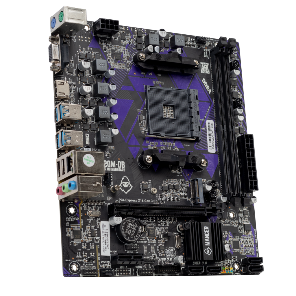 Placa Mae Mancer A520M-DB, DDR4, Socket AM4, M-ATX, Chipset AMD A520 3 MCR-A520M-DB (3)