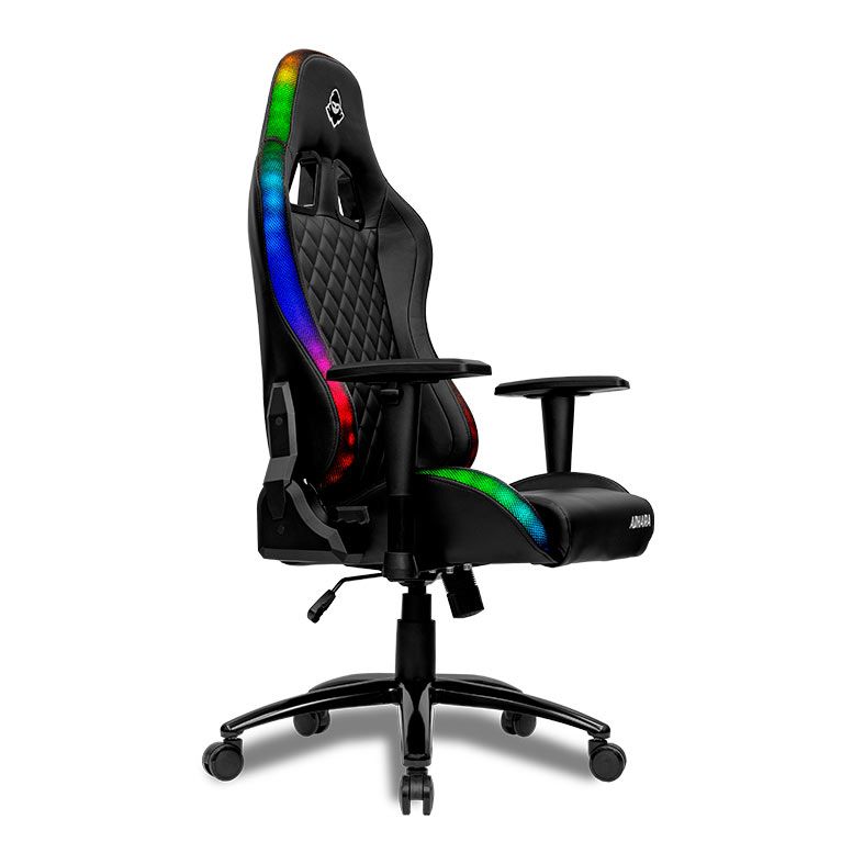 Cadeira Gamer Mancer Adhara, Espuma Moldada, RGB, Preto 3 MCR-ADH-RGB01 (2)