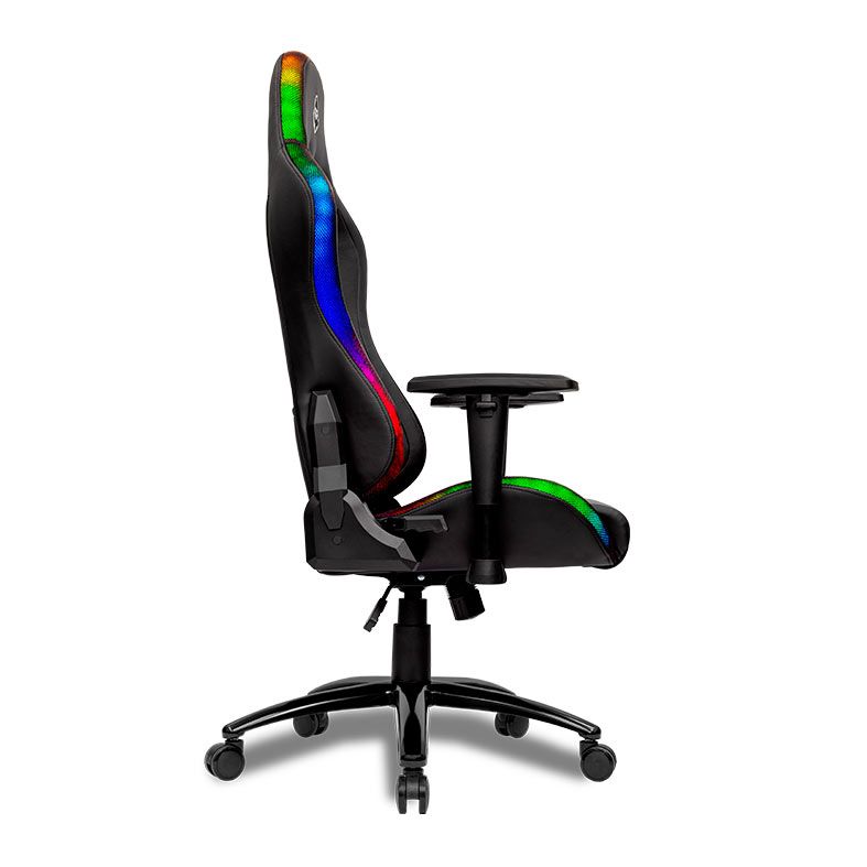Cadeira Gamer Mancer Adhara, Espuma Moldada, RGB, Preto 7 MCR-ADH-RGB01 (6)