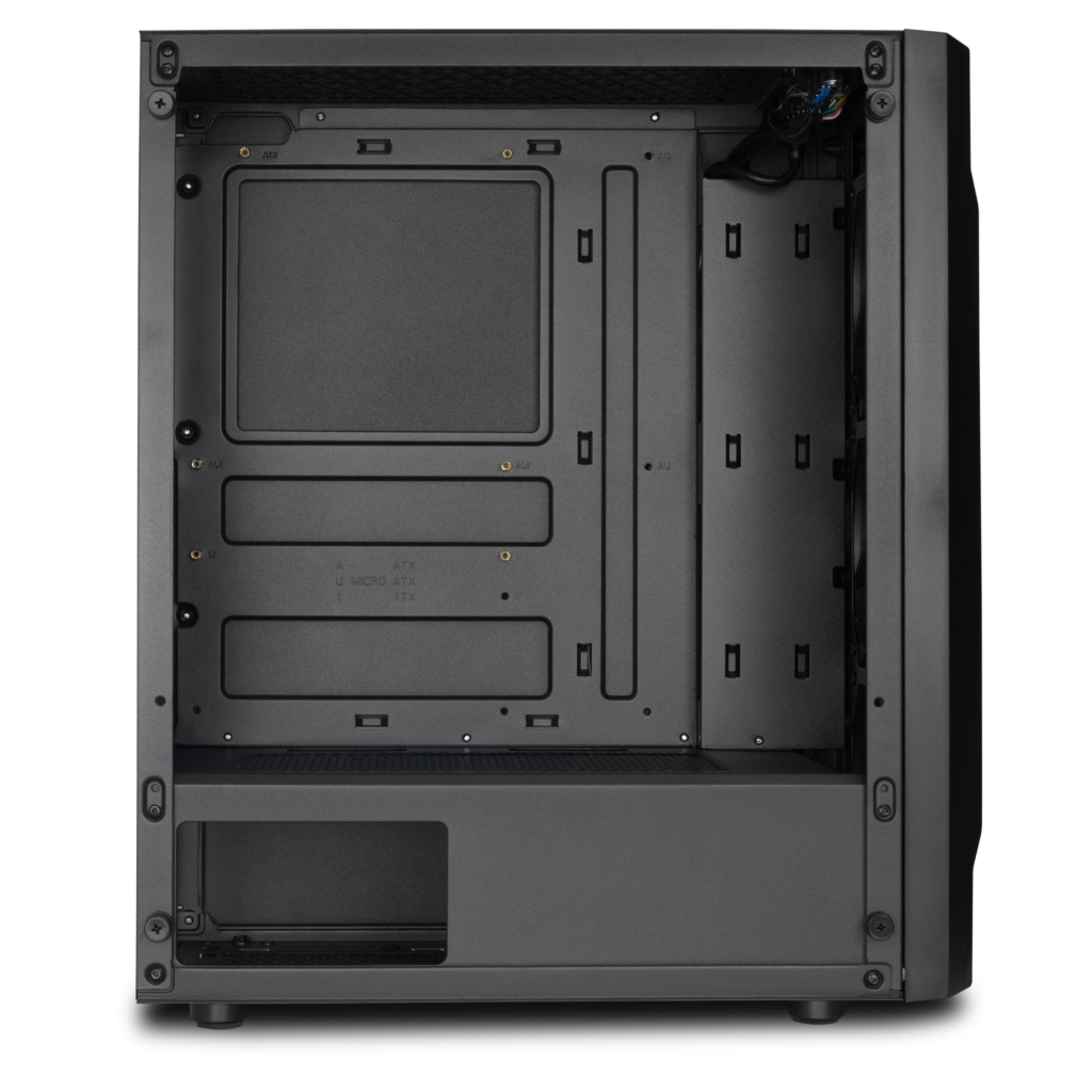 Gabinete Gamer Mancer Frost Rainbow Vidro Temp Preto 7 MCR-FR01-WH (5)