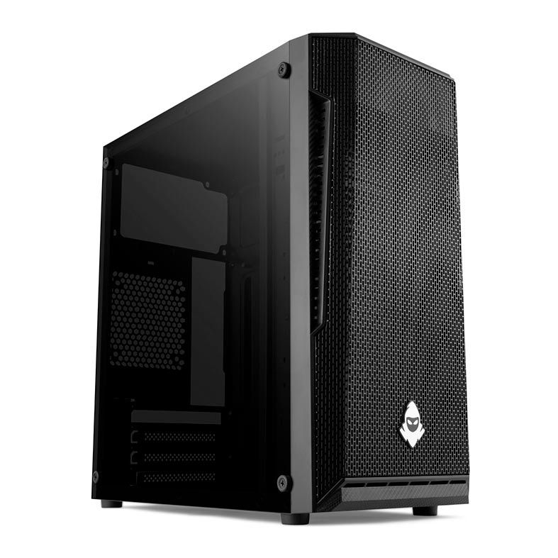 Gabinete Gamer Mancer Stealth Lateral Acrilico Preto 1 MCR-ST01-FL (1)