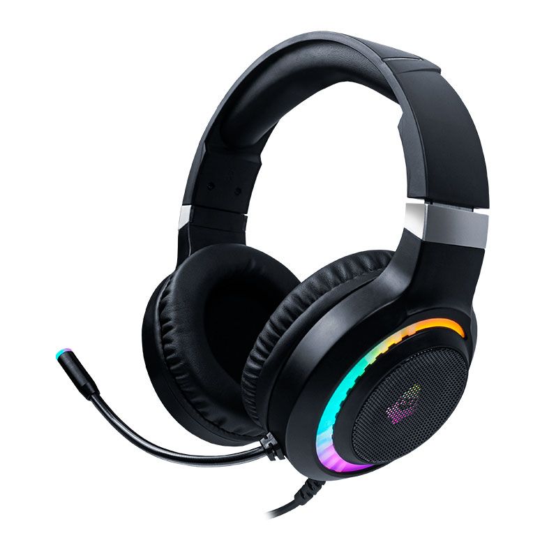 Headset Gamer Mancer Twilight, Rainbow, Drivers 50mm, Preto 1 MCR-TLT-RGB02 (1)