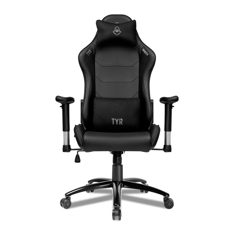 Cadeira Gamer Mancer Tyr, Espuma Moldada, Preta 1 MCR-TYR-BK01 (1)