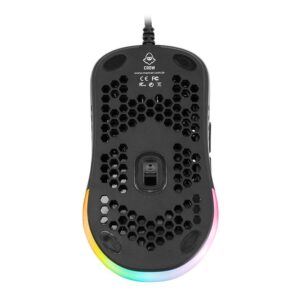 Mouse Gamer Mancer Crow, RGB, 12000DPI, 7 Botões, Preto