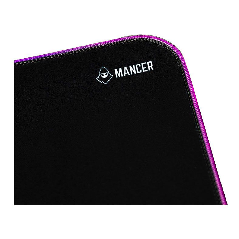 Mousepad Gamer Mancer Dark Scroll, RGB, Pequeno, 350x250x3mm 3 mcr-dsr-rgbpq014