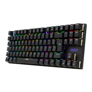 Teclado Mecanico Gamer Mancer Ghoul MK2, RGB, ABNT2, Switch Huano