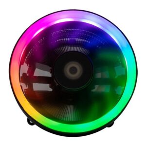 Cooler Para Processador Mancer Vortex Rainbow RGB, MCR-VOR-01
