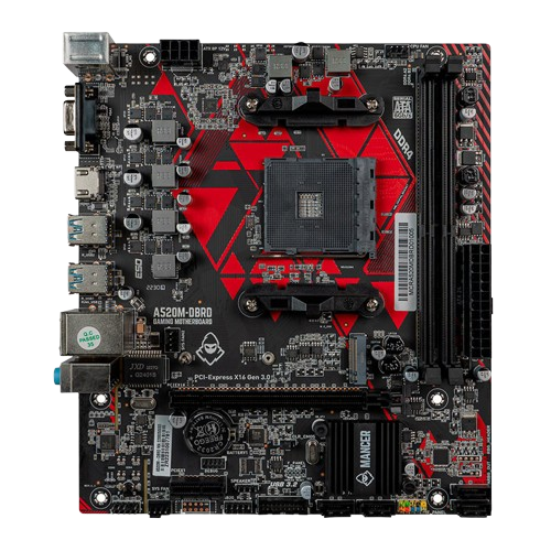 Placa Mae Mancer A520M-DBRD, DDR4, Socket AM4, M-ATX, Chipset AMD A520 1 MCR-A520M-DBRD