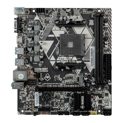 Placa Mae Mancer A520M-DBWT, DDR4, Socket AM4, M-ATX, Chipset AMD A520 1 MCR-A520M-DBWT