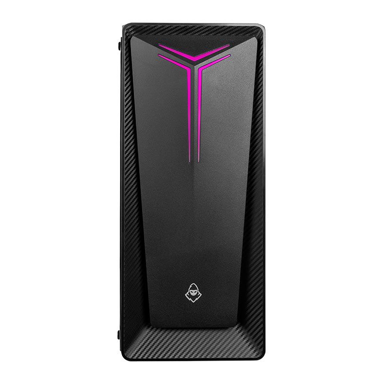Gabinete Gamer Mancer Crusader, Mid-Tower, Lateral de Vidro, Com 1 Fan, Preto 3 MCR-CSD-BK01 (3)