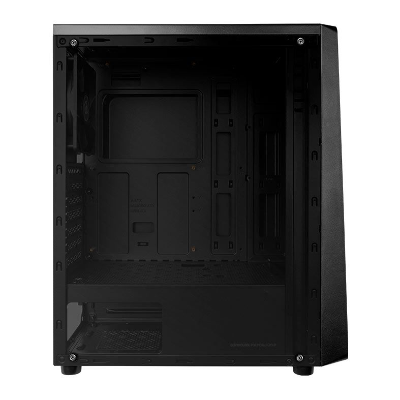 Gabinete Gamer Mancer Crusader, Mid-Tower, Lateral de Vidro, Com 1 Fan, Preto 5 MCR-CSD-BK01 (5)