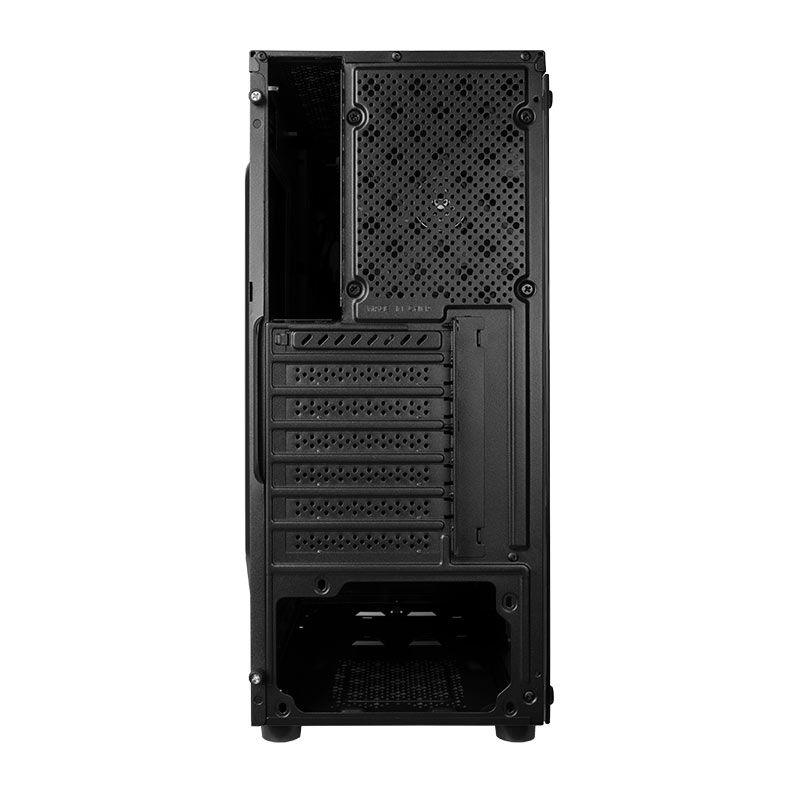 Gabinete Gamer Mancer Crusader, Mid-Tower, Lateral de Vidro, Com 1 Fan, Preto 8 MCR-CSD-BK01 (8)