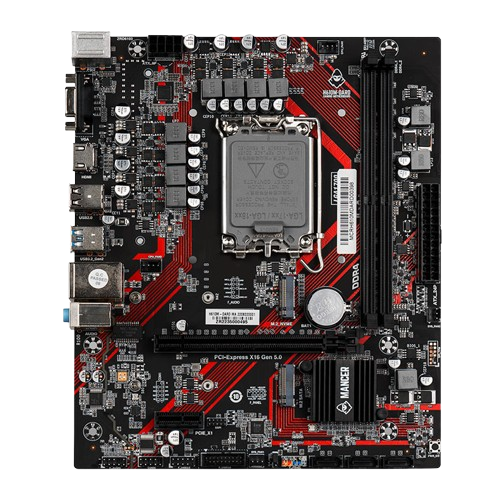 Placa Mae Mancer H610M-DARD, DDR4, Socket LGA1700, M-ATX, Chipset Intel H610 1 MCR-H610M-DARD