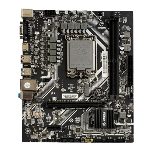 Placa Mae Mancer H610M-DAWT, DDR4, Socket LGA1700, M-ATX, Chipset Intel H610 1 MCR-H610M-DAWT