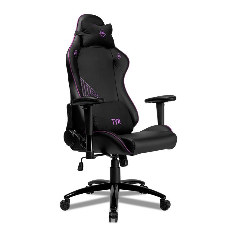 Cadeira Gamer Mancer Tyr Purple Edition, Espuma Moldada, Preta e Roxa 3 MCR-TYR-PRP01 (2)