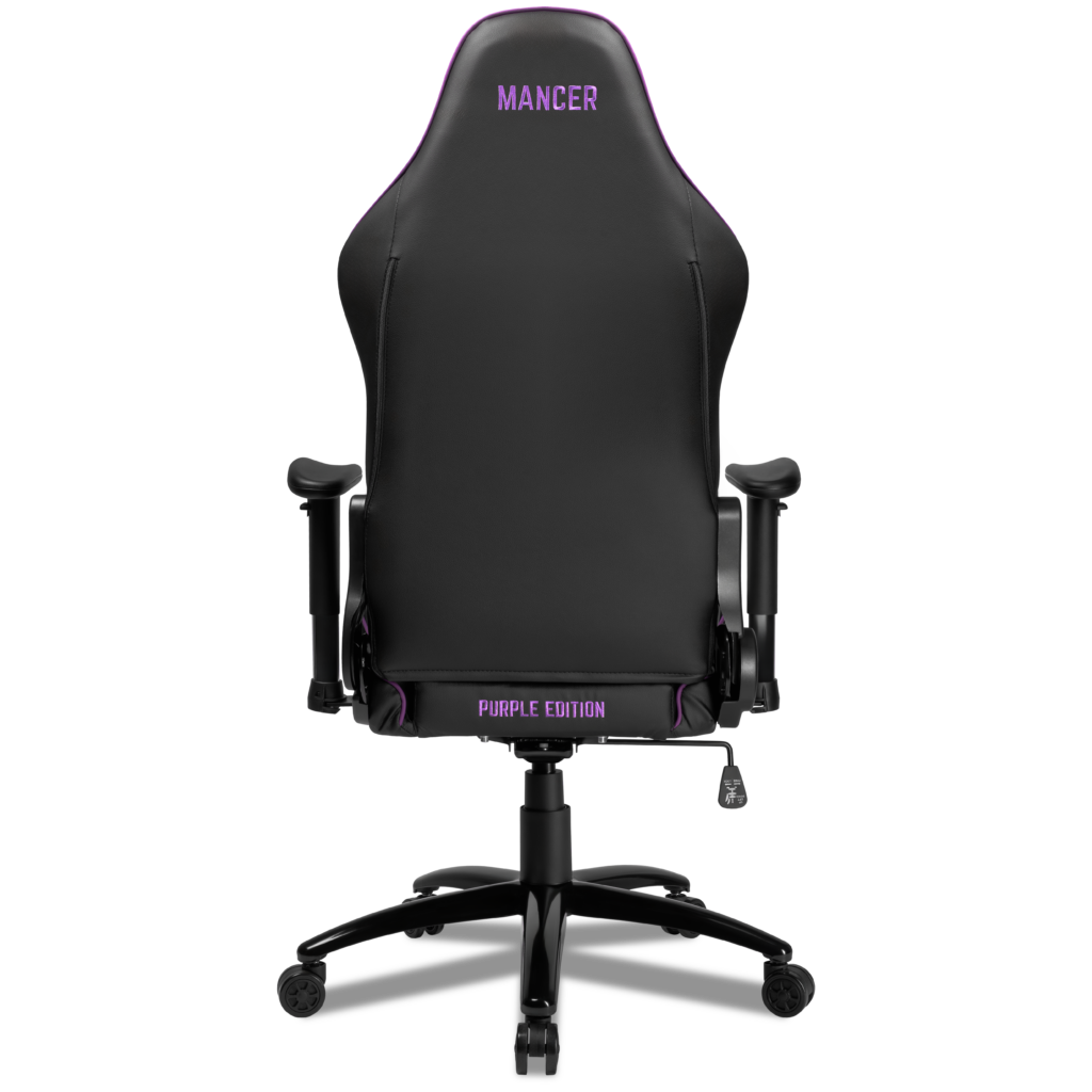 Cadeira Gamer Mancer Tyr Purple Edition, Espuma Moldada, Preta e Roxa 7 MCR-TYR-PRP01 (5)
