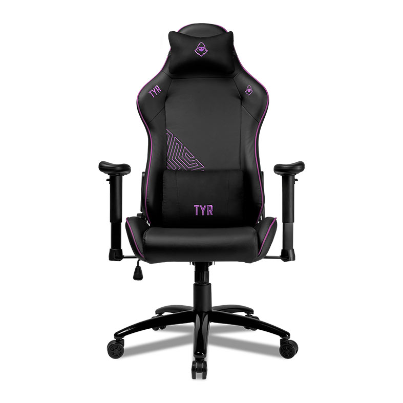 Cadeira Gamer Mancer Tyr Purple Edition, Espuma Moldada, Preta e Roxa 1 MCR-TYR-PRP01