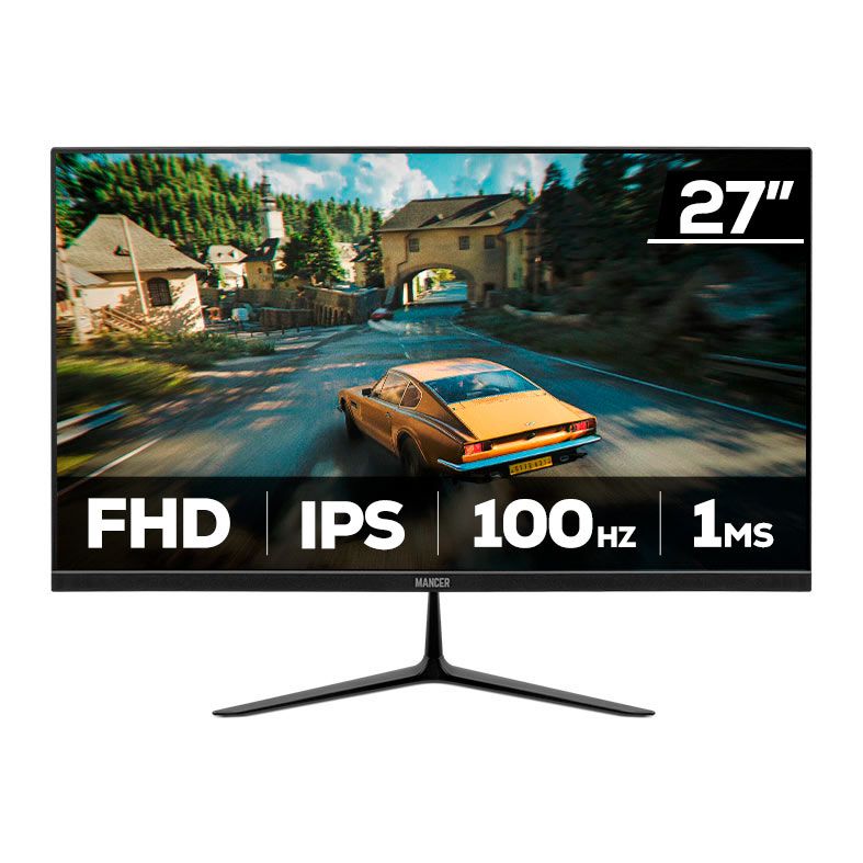 Monitor Gamer Mancer Horizon Z2S, 27 Pol, IPS, FHD, 1ms, 100Hz, HDMI/VGA 1 mcr-hzn27s-bl2455512