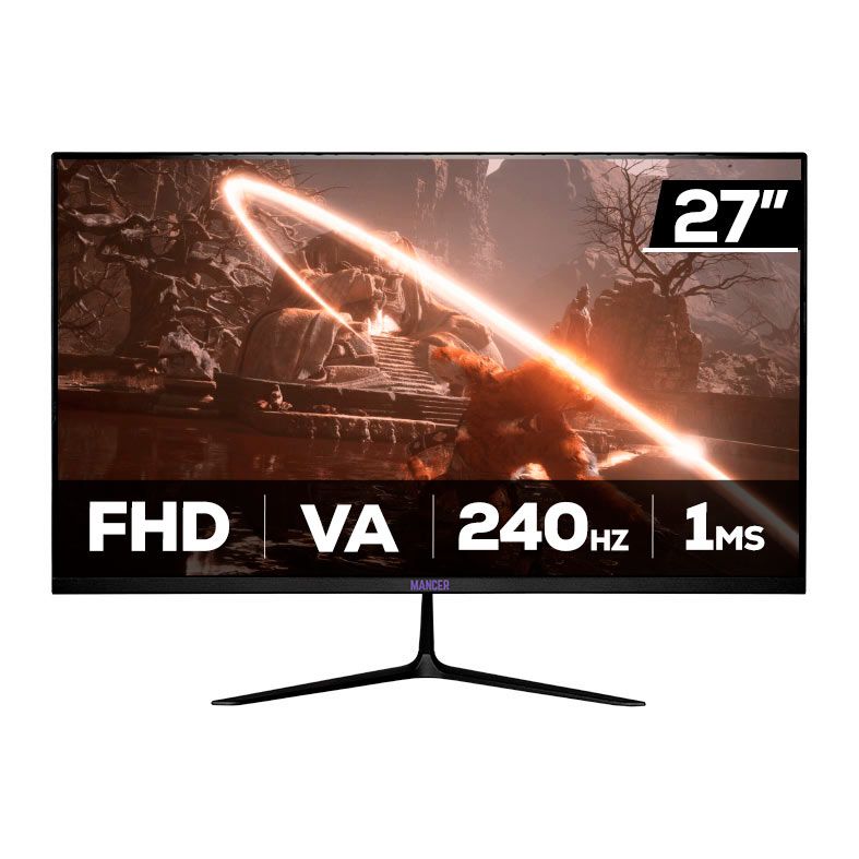 Monitor Gamer Mancer Horizon Z PRO240H, 27 Pol, VA, FHD, 1ms