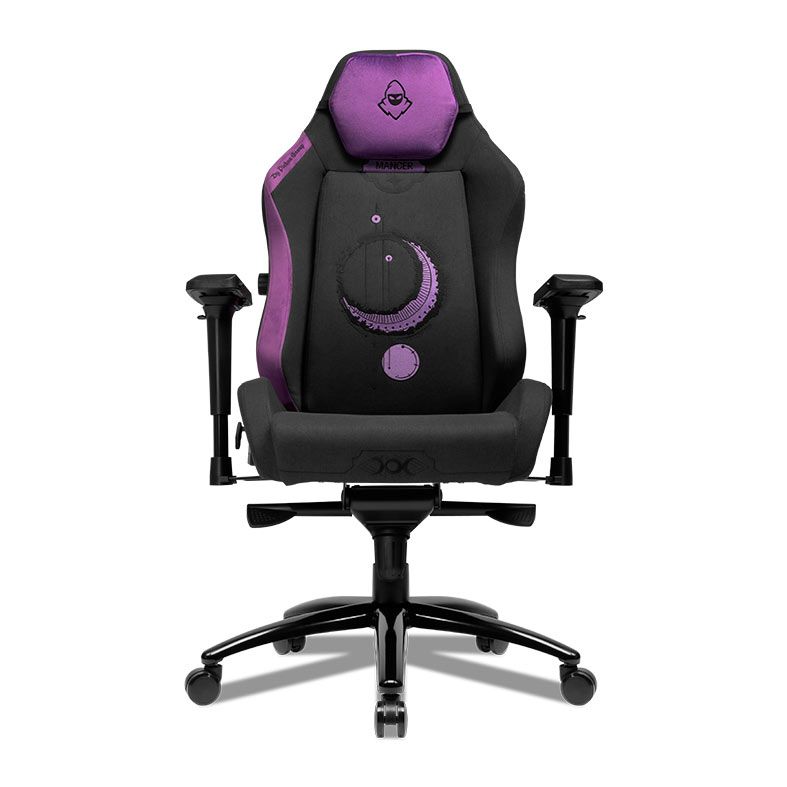 Cadeira Gamer Mancer Cycles Z Moon, Espuma Moldada, Braco 4D, Preto e Roxo 1 MCR-CCM-PPL
