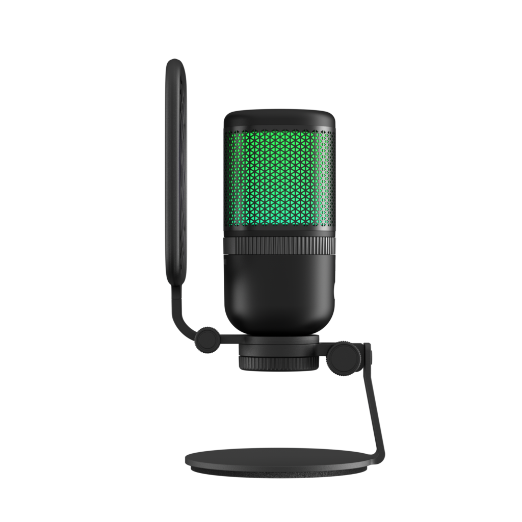 Microfone Mancer Horcrux PFT, RGB, USB, Preto 3 MCR-HCRPFT-BL01 (2)