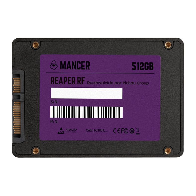 SSD Mancer Reaper RF, 512GB, Sata III 6GB/s, Leitura 500 MB/s, Gravacao 450 MB/s 3 MCR-RPRF-512 (3)