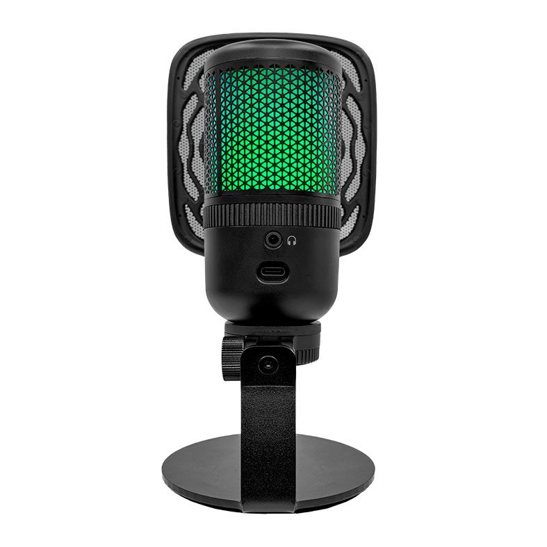 Microfone Mancer Horcrux PFT, RGB, USB, Preto 3 mcr-hcrpft-bl0189721