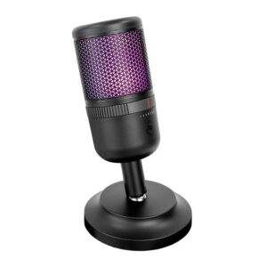 Microfone Mancer Horcrux, RGB, USB, Preto, MCR-HCRX-BL01