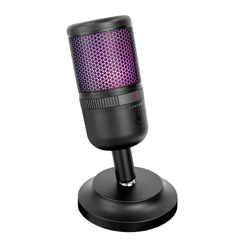 Microfone Mancer Horcrux, RGB, USB, Preto 5 mcr-hcrx-bl01