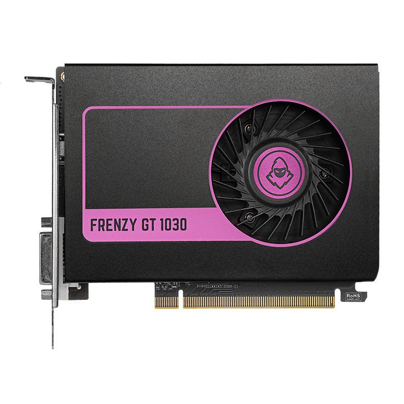 Placa De Vídeo Mancer Geforce GT 1030 Frenzy, 2GB, GDDR5, 64-BIT, MCR-GT1030V1-FZY
