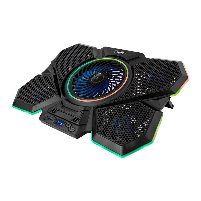 Base Para Notebook Mancer Kadmus, até 17 POL, Preto 2 mcr-kdms-bl014