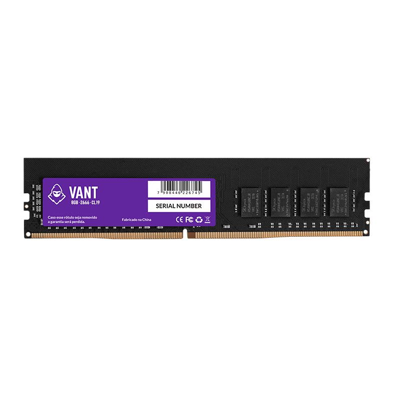 Memoria Mancer Vant, 8GB (1x8GB), DDR4, 2666MHz, C19, Preto - Mancer