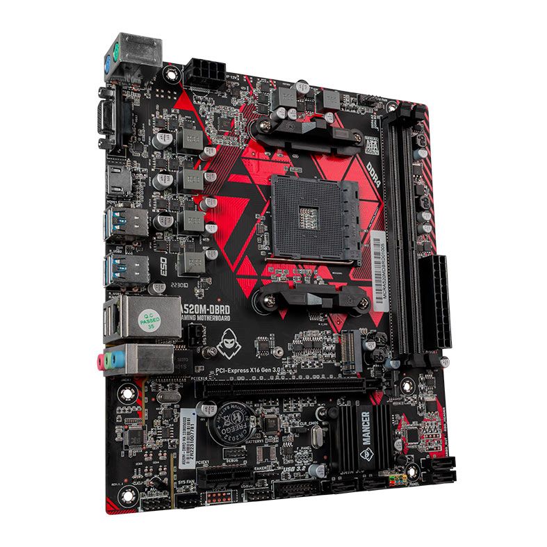 Placa Mae Mancer A520M-DBRD, DDR4, Socket AM4, M-ATX, Chipset AMD A520 2 MCR-A520M-DBRD (1)