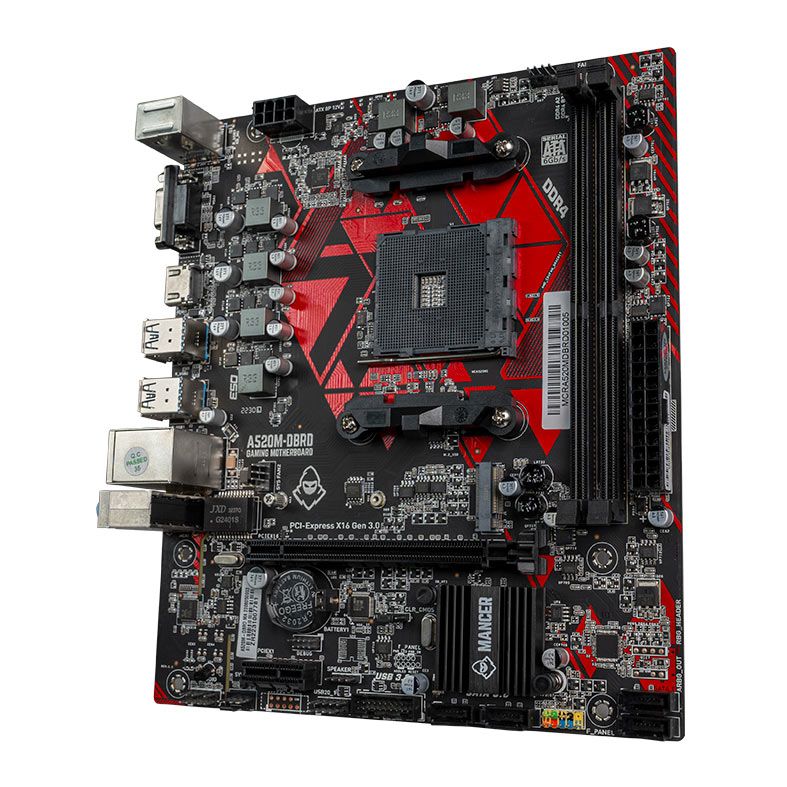 Placa Mae Mancer A520M-DBRD, DDR4, Socket AM4, M-ATX, Chipset AMD A520 3 MCR-A520M-DBRD (2)