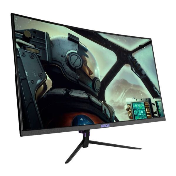 Monitor Gamer Mancer Valak Z180H, 24 Pol. VA, Curvo, FHD, 1Ms, 180Hz