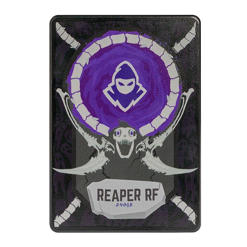 SSD Mancer Reaper RF/S, 240GB, SATA III 6GB/s, Leitura 550 MB/s, Gravacao 490 MB/s 1 MCR-RPRS-240 (1)