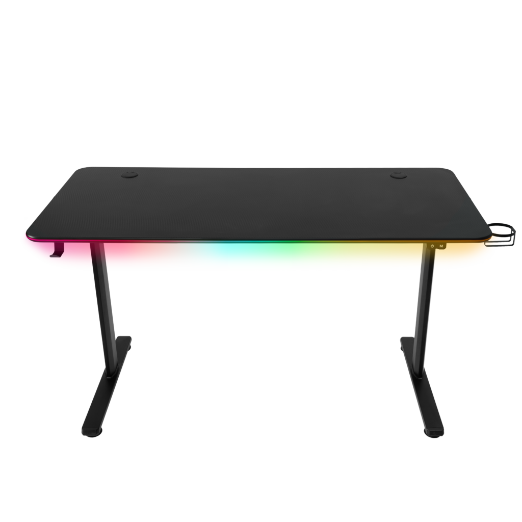 Mesa Gamer Mancer Arcane, 136cm, RGB, Preto 2 MCR-ARC-RGB (2)
