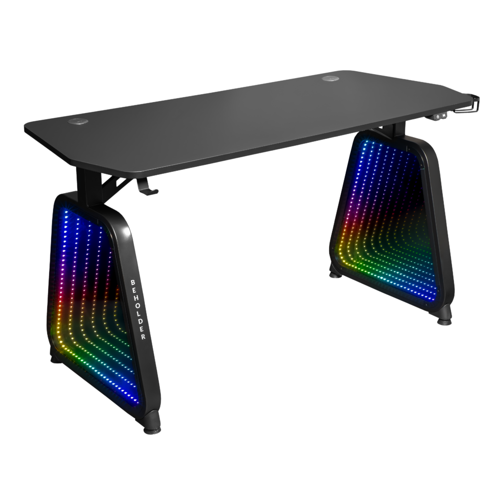 Mesa Gamer Mancer Beholder, 136cm, RGB, Preto 1 MCR-BHR-RGB (1)