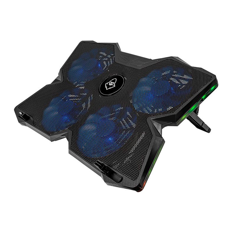 Base Para Notebook Mancer Amnon, RGB, até 17 Pol, Preto 2 mcr-amno-bl011