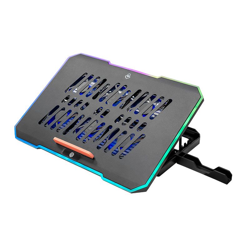 Base Para Notebook Mancer Aloy, RGB, Até 17 Pol, Preto 3 mcr-aloy-bl013
