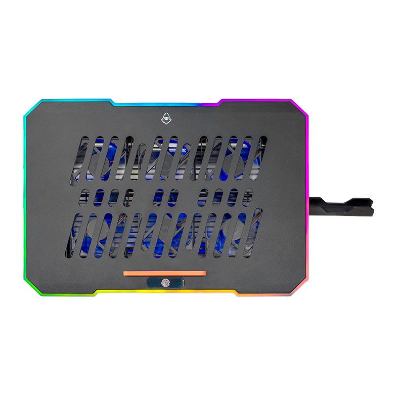 Base Para Notebook Mancer Aloy, RGB, Até 17 Pol, Preto 1 mcr-aloy-bl014