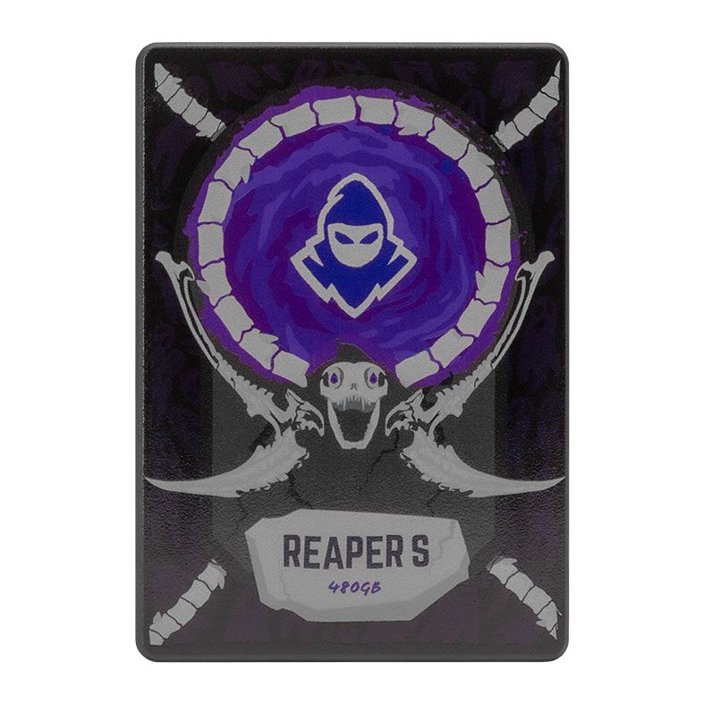 SSD Mancer Reaper S, 480GB, 2.5, Sata III 6GB/s, Leitura 530 MB/s, Gravacao 500 MB/s 1 MCR-RPRS-480 (1)