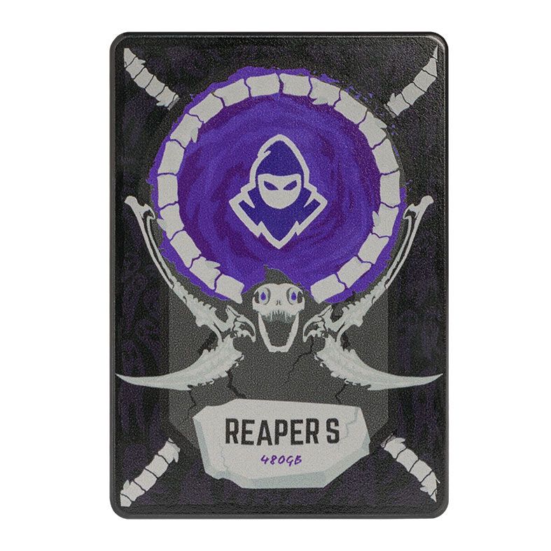 SSD Mancer Reaper S, 480GB, 2.5, Sata III 6GB/S, Leitura 550MB/S, Gravação 490MB/S, MCR-RPRS-480