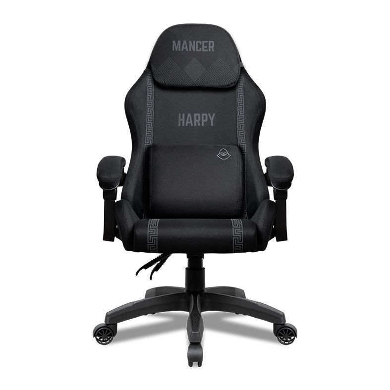Cadeira Gamer Mancer Harpy, Preto e Cinza 1 mcr-hrp-bg6_1