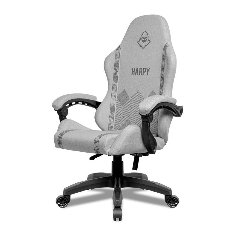 Cadeira Gamer Mancer Harpy, Preto e Branco 2 mcr-hrp-wbk2