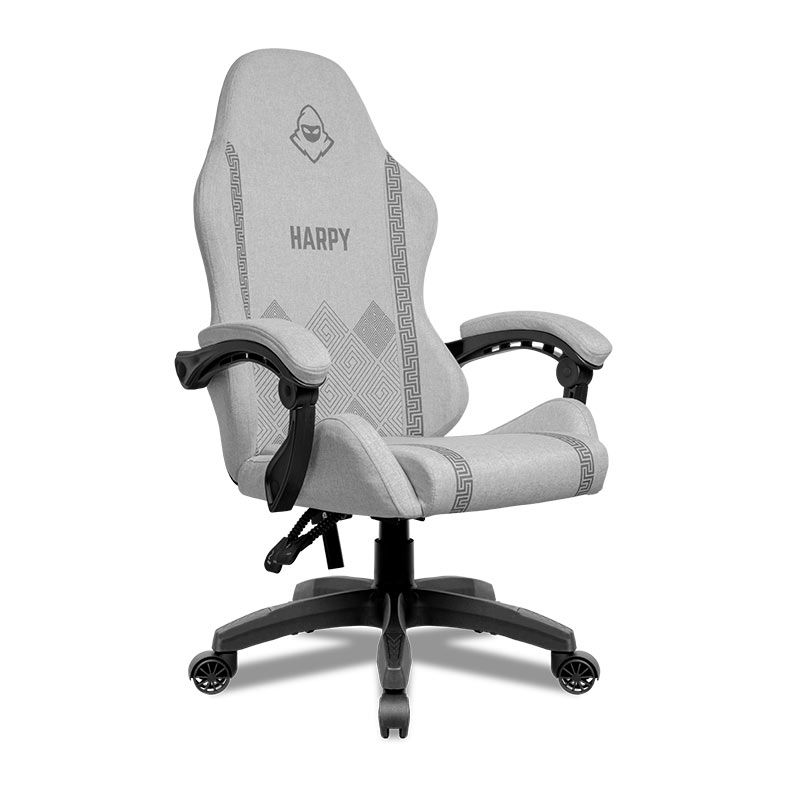 Cadeira Gamer Mancer Harpy, Preto e Branco 3 mcr-hrp-wbk3
