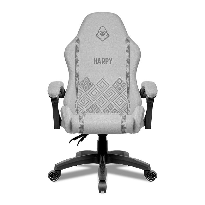 Cadeira Gamer Mancer Harpy, Preto e Branco 4 mcr-hrp-wbk6